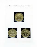 02 Tonga - Gold Coin Stamp Proofs 1962 - low value airmail