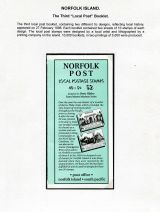 05 Norfolk Island - Third Local Post booklet