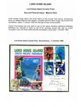 09 Lord Howe Island - Establishment of Courier Post - Second Pictorial Issue Marie Park