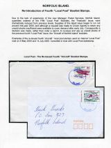 09 Norfolk Island - Re-introduction of fourth Local Post booklet stamps