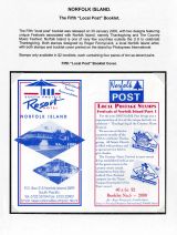 11 Norfolk Island - Fifth Local Post booklet