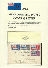 21 Fiji - 1935 Silver Jubilee of King George V & Queen Mary - Grand Pacific Hotel cover