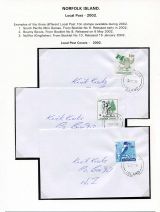 25 Norfolk Island - Local Post 2002