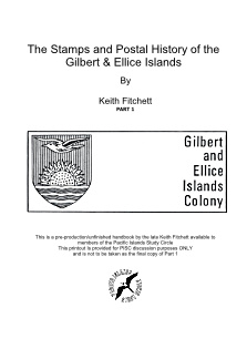 The Stamps and Postal History of the Gilbert and Ellice Islands