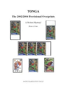 Tonga 2002-4 Provisional Overprints