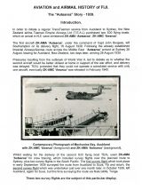 01 Fiji Aviation and Airmail History - The Aotearoa Story 1939 - Intro