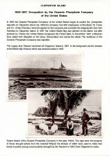 02 Clipperton Island - Occupation by Oceanic Phosphgate Company of the US, 1893-1897