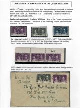 02 Fiji - KGVI Omnibus Commemoratives - Coronation of King George VI and Queen Elizabeth