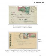 030 Fiji GVI Definitive Stamps Postal Usage