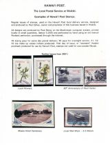 05 Hawai'i Post Privately Owned Local Service and Stamps - Examples of Post Stamps