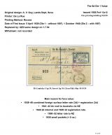 058 Fiji GVI Definitive Stamps Postal Usage