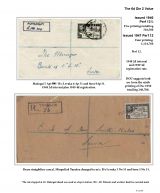 061 Fiji GVI Definitive Stamps Postal Usage