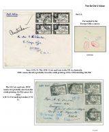 067 Fiji GVI Definitive Stamps Postal Usage