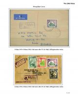 106 Fiji GVI Definitive Stamps Postal Usage