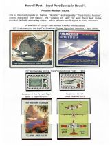 13 Hawai'i Post Privately Owned Local Service and Stamps - Aviation related Issues