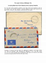 14 Fiji Leper colony at Makogai - Mail to patients from Fiji